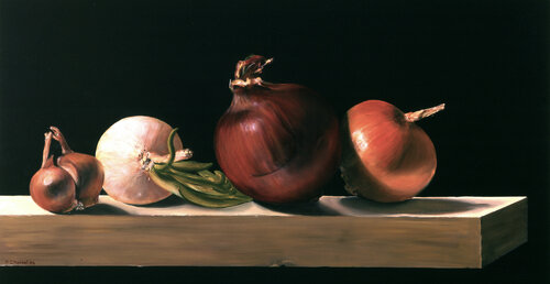 Four Onions on Stone Frédéric Choisel