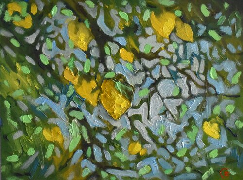 sunny lemons van Grigorii Zulkarniaev, Schilderij te koop op Singulart