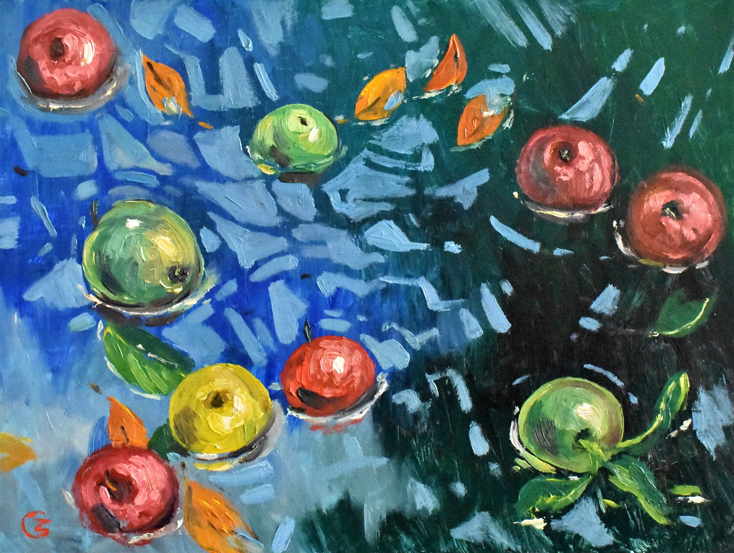 apples in water Grigorii Zulkarniaev