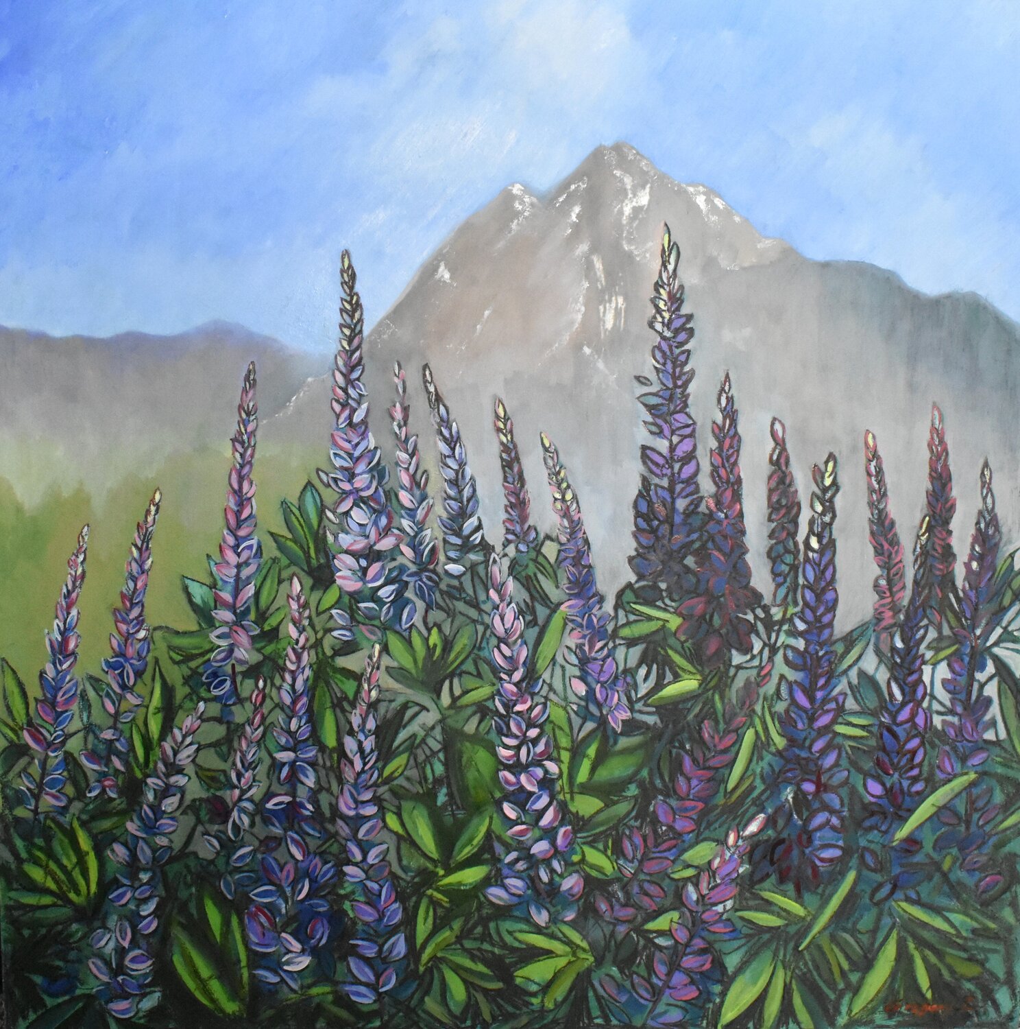 mountain landscape Grigorii Zulkarniaev