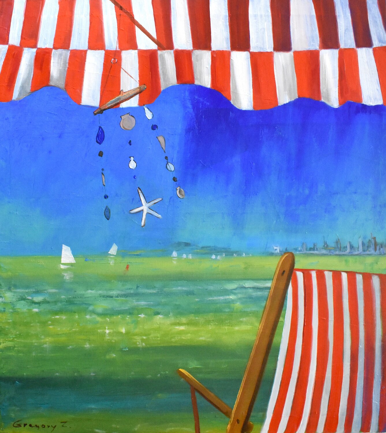 At sea Grigorii Zulkarniaev