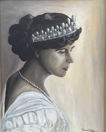 The Queen by Carmen Aurariu, Painting for Sale on Singulart