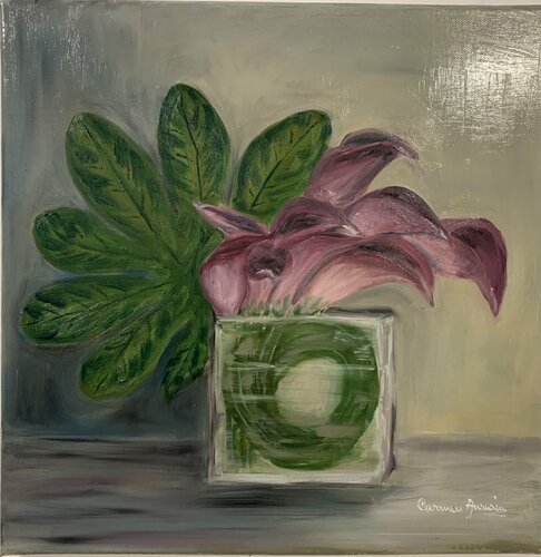 Flowers V di Carmen Aurariu, Pittura in vendita su Singulart