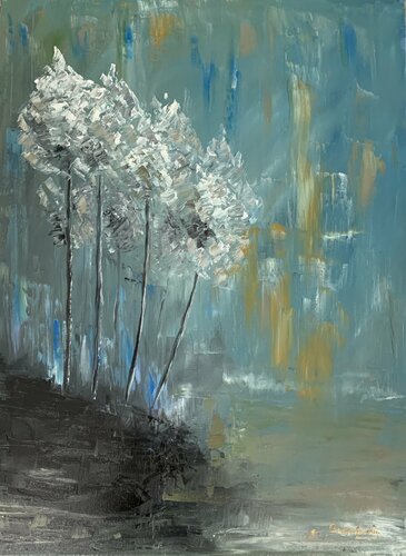 Abstract Landscape van Carmen Aurariu, Schilderij te koop op Singulart
