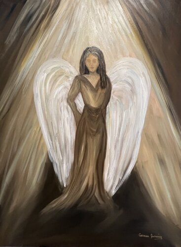 The Angel di Carmen Aurariu, Pittura in vendita su Singulart