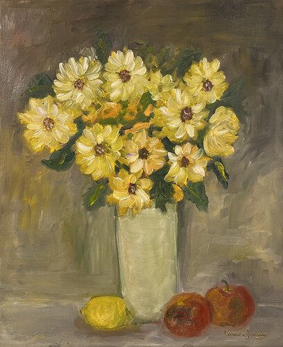Autumn Flowers von Carmen Aurariu, Malerei kaufen auf Singulart