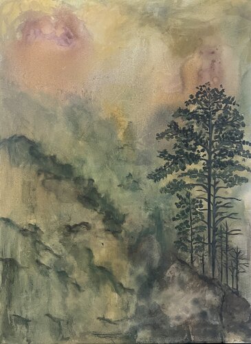 Landscape III di Carmen Aurariu, Pittura in vendita su Singulart