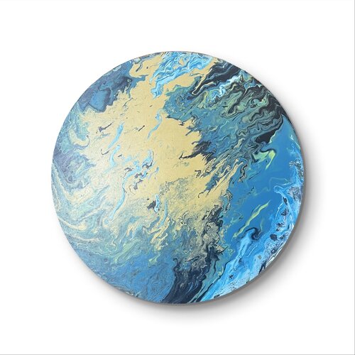 Abstract Seascape van Carmen Aurariu, Schilderij te koop op Singulart