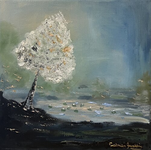 Landscape by Carmen Aurariu, Painting for Sale on Singulart