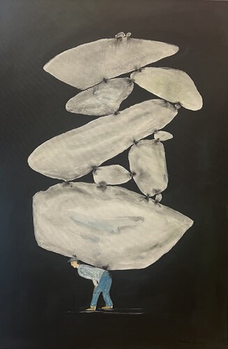 Balance III von Carmen Aurariu, Malerei kaufen auf Singulart