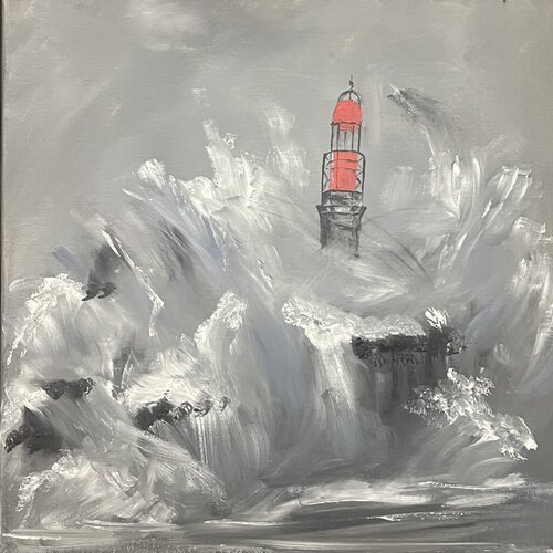 Storm on Sea von Carmen Aurariu, Malerei kaufen auf Singulart