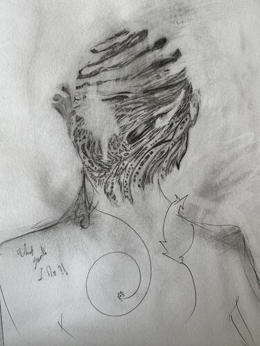 ماذا بعد ذلك by Abdulrahman Hamdi, 소묘 for Sale on Singulart
