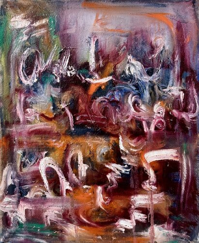 I Was Already Tired di Abdulrahman Hamdi, Pittura in vendita su Singulart