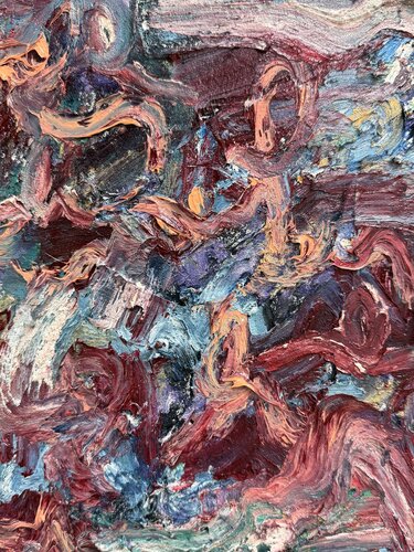 I’m Still Trying to Set It Down di Abdulrahman Hamdi, Pittura in vendita su Singulart