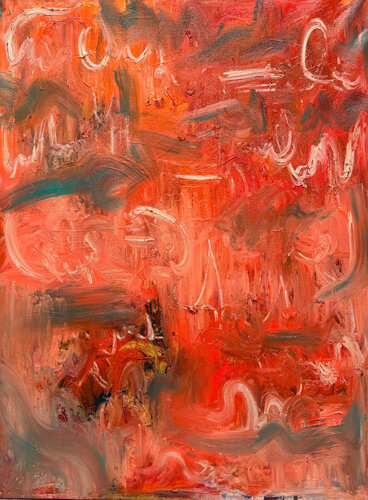 There Was No Moment of Relief di Abdulrahman Hamdi, Pittura in vendita su Singulart
