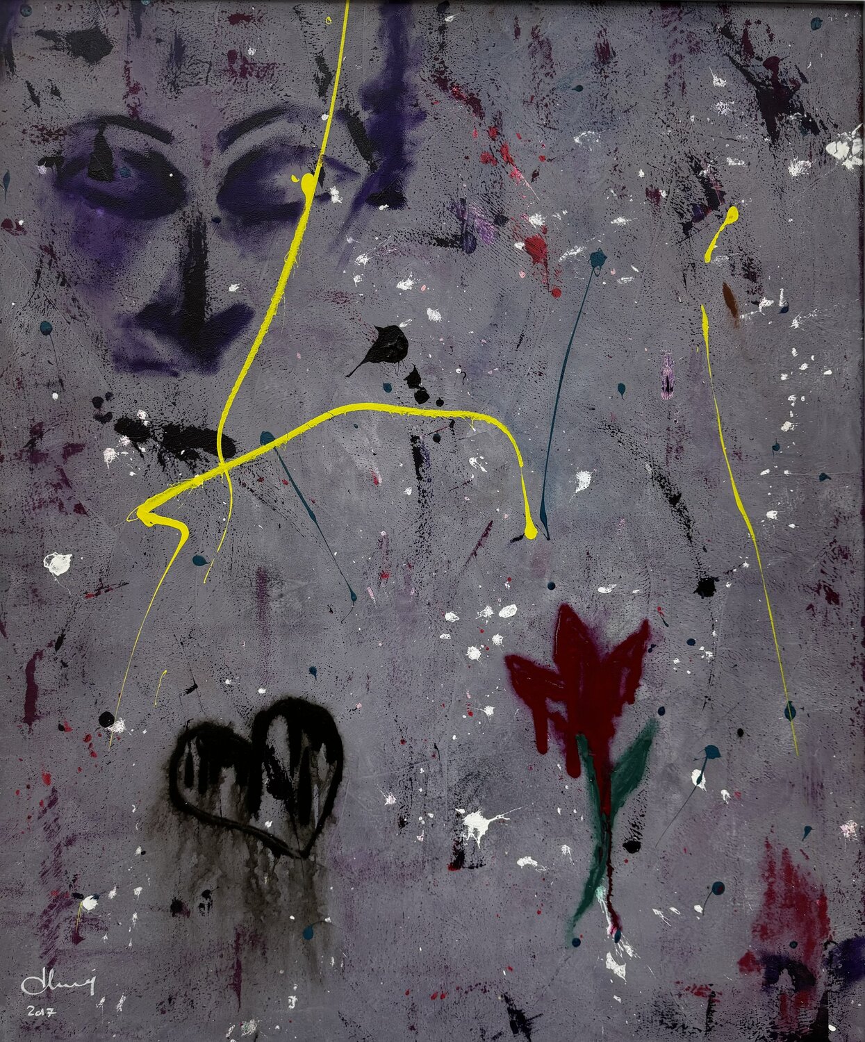 "Purple Reflections," Abdulrahman Hamdi
