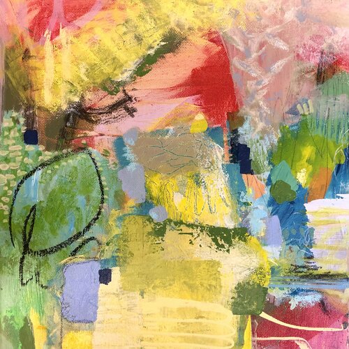 Splash of vibes de Claudia Dietschi, Pintura a la venta en Singulart