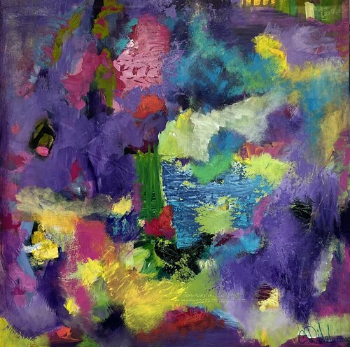 Tropical Night de Claudia Dietschi, Pintura a la venta en Singulart