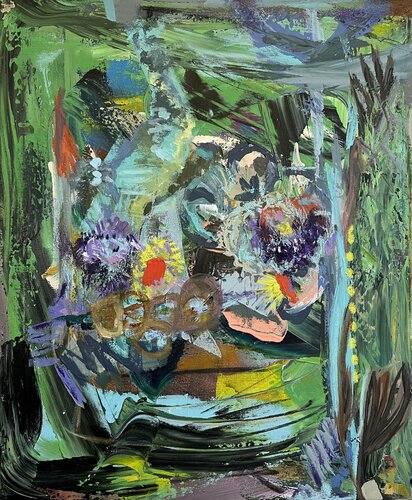 The Presence van Claudia Dietschi, Schilderij te koop op Singulart