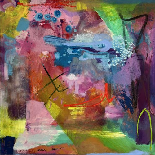 Go on a journey di Claudia Dietschi, Pittura in vendita su Singulart