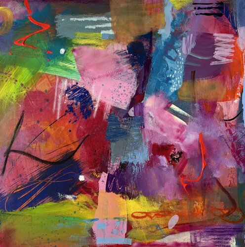 Trust the yourney von Claudia Dietschi, Malerei kaufen auf Singulart