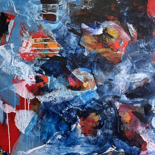 Blaue Fluss Claudia Dietschi