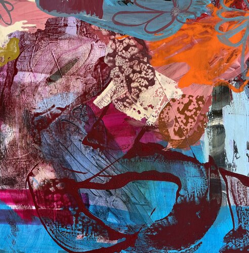 Earth von Claudia Dietschi, Malerei kaufen auf Singulart