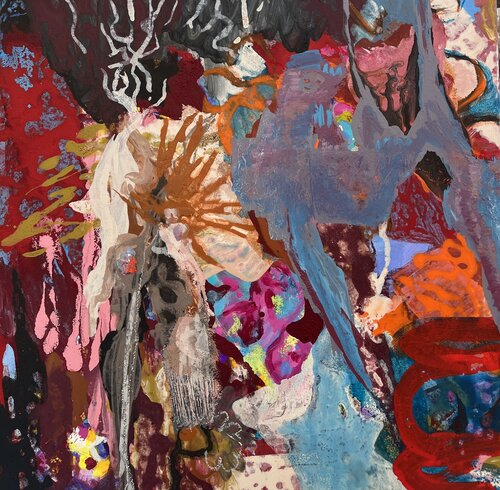 Earth van Claudia Dietschi, Schilderij te koop op Singulart