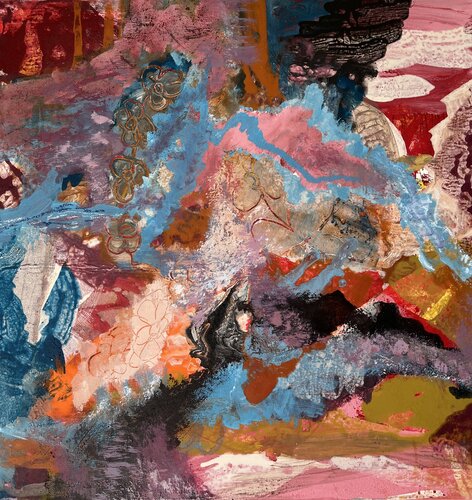 Earth van Claudia Dietschi, Schilderij te koop op Singulart