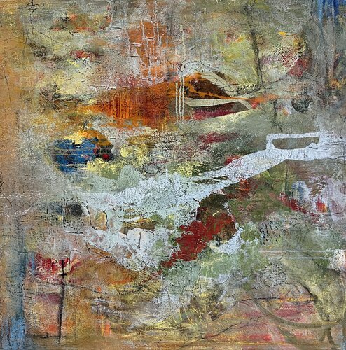 Earth van Claudia Dietschi, Schilderij te koop op Singulart