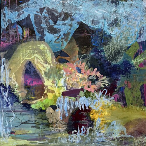 The sea in my soul von Claudia Dietschi, Malerei kaufen auf Singulart