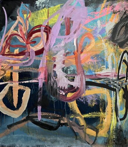 My House di Claudia Dietschi, Pittura in vendita su Singulart