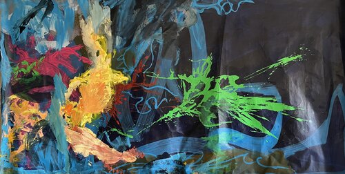 Future Life by Claudia Dietschi, Painting for Sale on Singulart
