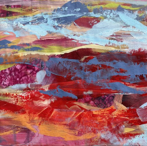 Summer 1 van Claudia Dietschi, Schilderij te koop op Singulart