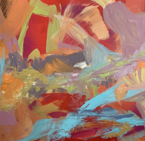 Summer 10 van Claudia Dietschi, Schilderij te koop op Singulart