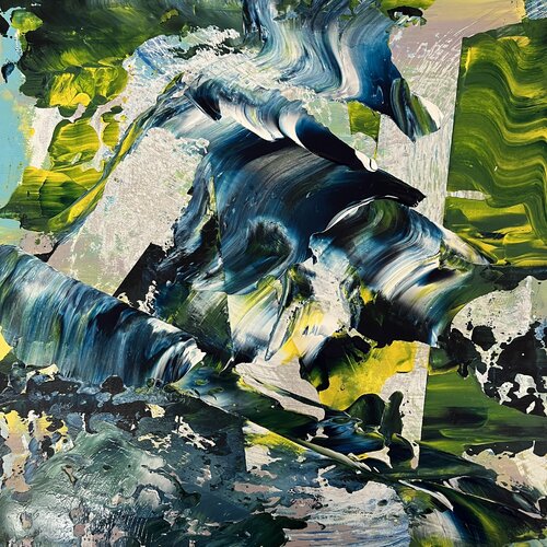 Lake of Zurich Sold van Claudia Dietschi, Schilderij te koop op Singulart