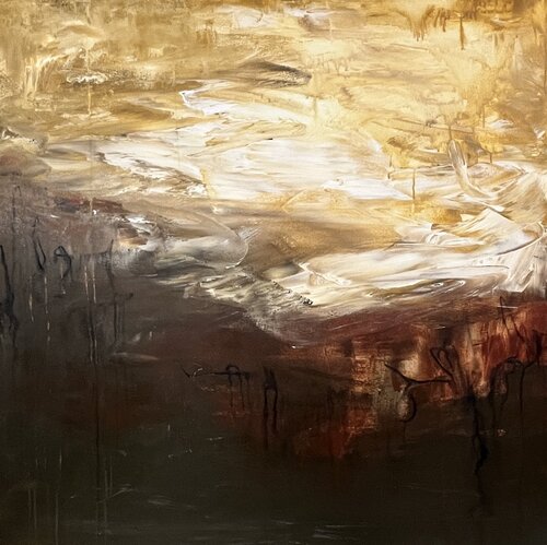 Toscana van Claudia Dietschi, Schilderij te koop op Singulart