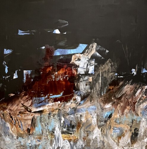 Toscana van Claudia Dietschi, Schilderij te koop op Singulart