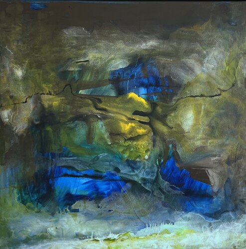 Toscana van Claudia Dietschi, Schilderij te koop op Singulart