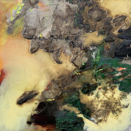 Wurzelkraft 2 van Claudia Dietschi, Schilderij te koop op Singulart