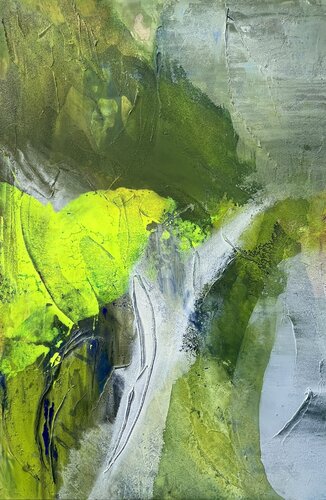Whisper of the Forest van Claudia Dietschi, Schilderij te koop op Singulart