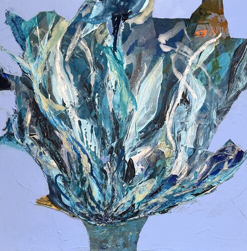 Winter Spirit 1 von Claudia Dietschi, Malerei kaufen auf Singulart