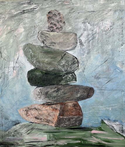 Stones de Claudia Dietschi, Pintura a la venta en Singulart
