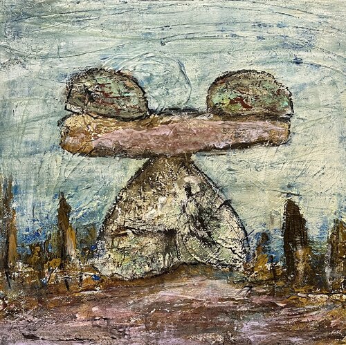 Stones by Claudia Dietschi, Painting for Sale on Singulart