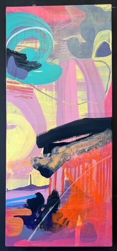 Gegen den Strich der Stille by Claudia Dietschi, Painting for Sale on Singulart