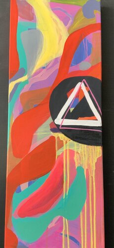 Gegen den Strich der Stille by Claudia Dietschi, Painting for Sale on Singulart