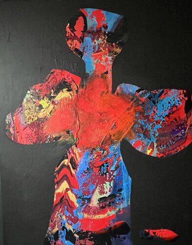 Voice of Power - die Energie, die alles durchdringt by Claudia Dietschi, Painting for Sale on Singulart