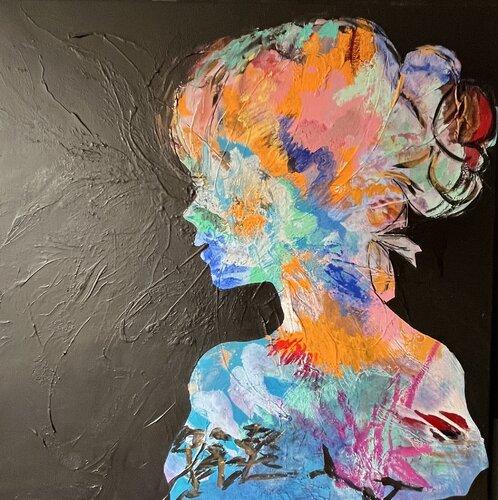 Voice of Freedom - innere Befreiung, sichtbar in Farbe Claudia Dietschi