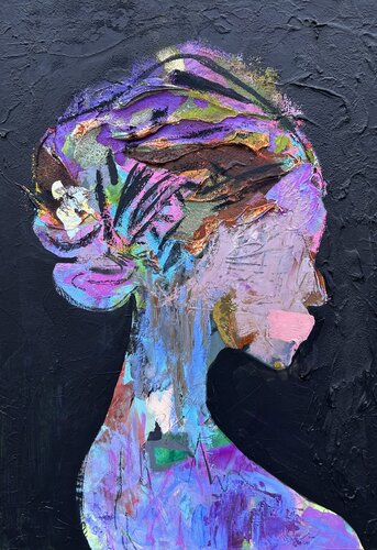 Voice of Silence van Claudia Dietschi, Schilderij te koop op Singulart