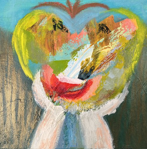 Inner child 1 von Claudia Dietschi, Malerei kaufen auf Singulart